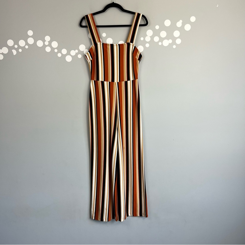 Urban Outfitters Delaney Stripe Jumpsuit Size Medium